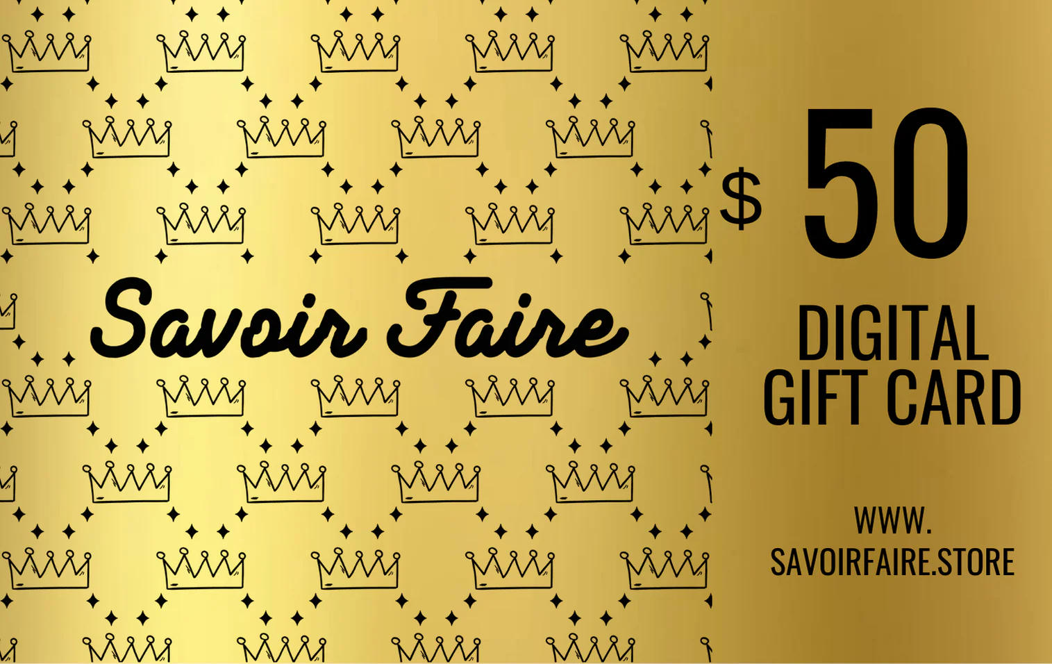 Savoir Faire DIGITAL Gift Card - Image 2