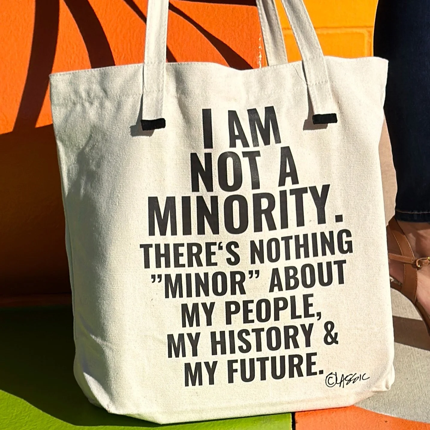 The Worlds FAIRE Tote (I Am Not A Minority) - Image 2